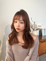 ラフィス ヘアー ロブ 福山駅家店(La fith hair lov.)&nbsp;【La fith】チャコールグレージュ×韓国風ヘア