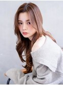 大人可愛い20代30代/髪質改善/ブリーチ/イヤーカット489