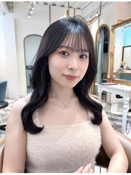 ロンドアベニール 北千住(Lond avenir) 姫カットレイヤー/レイヤーカット/韓国風巻き/顔周り/前髪北千住