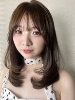 ボタン ハカタ(VOTAN hakata)&nbsp;【前田七音】韓国風レイヤーカット☆