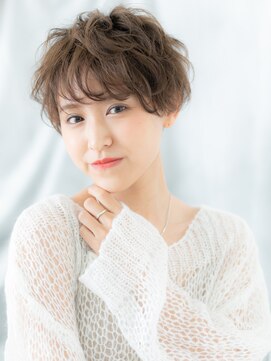 ドクターズ サロン ラブ(Dr's Salon LAB) ニュアンスパーマオンブレショートボブr古河20代30代40代