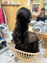 グラムール(Gramour)&nbsp;ゆるふわハーフアップ