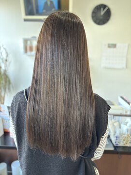 ウィッシュクエルポ 今本店(wish cuerpo) ほんのりオリーブベージュでやわらかツヤ髪に♪