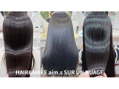 ヘアメイク エイムズ シュアーニューエイジ(HAIR&MAKE aim.s SUR UN NUAGE)の写真