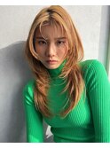 ハッシュカット1/28レイヤーカットミディアムレイヤーカット