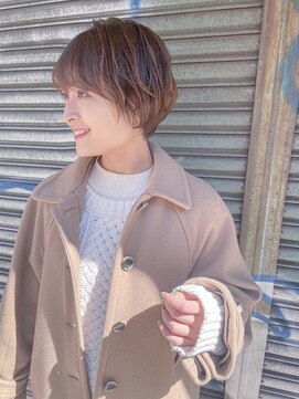 ヘアーラウンジトリップ(hair lounge TRiP) 40代50代大人女性に◎ふんわりマッシュショートスタイル