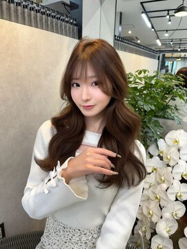 ロア フィリア(LORE Philia) ブリーチなしダブルカラー/レイヤーカット/髪質改善/グレージュ