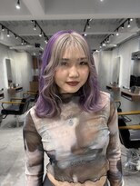 オルズ 渋谷(ALLZ)&nbsp;渋谷/ダブルカラー/ケアブリーチ/デザインカラー/ミルクティー