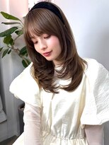 イヴォーク トーキョー(EVOKE TOKYO)&nbsp;ミディアムレイヤー結べるレイヤー髪質改善ハイレイヤー