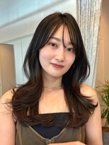 ラボトウキョウ 池袋店(LABO Tokyo) レイヤーカットのくびれ巻きスタイル