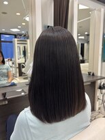 プランタン フォー ヘアー(printemps FOR HAIR)&nbsp;◎ツヤツヤ縮毛矯正◎おもためミディアムヘア◎レイヤーカット