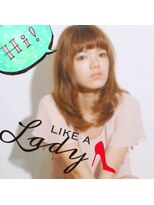 ヘアーサロン サボイア(HAIR SALON SAVOIA)&nbsp;[SAVOIA]外国人風パーマ×ショートバングセミディ