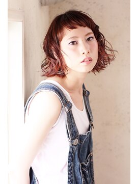 ピース(piece) ピンクラベンダーボブ