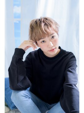 ネオリーブソラ 相模大野店(Neolive sola) ハイトーンショートヘア【sola:neolive相模大野店55】