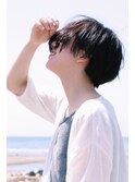 ダークグレージュハンサムショート【CICATA鎌倉/関口】