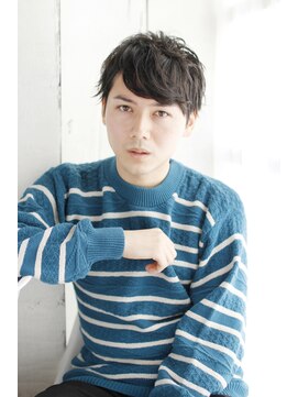 シュシュット(chouchoute) かき上げビジネスショートレイヤーコンマヘアツイストパーマ/013