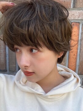 ロンド パルティール 大宮(Lond partir) 【神田安優奈】マニッシュショートの無造作ヘア