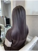 [WHITE RYOTA]ダークグレーのおっバレイヤージュ