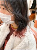 ブリーチダメージ最小限の裾カラー☆