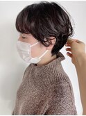 【morio 原宿】マッシュショート　ゆるふわパーマ　宮本