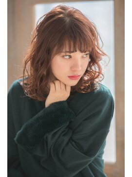 クリック ヘアスタジオ 富士見台店(CLiC Hair Studio) [クリック富士見台店 大内]無造作ラフウェーブな甘辛ミディアム