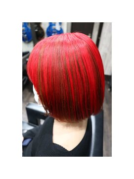 フェイスヘアーデザイン(Faith Hair Design) レッドツートンカラー