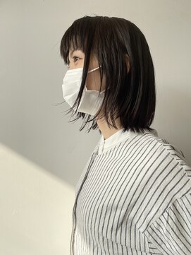 ノマド(nomad) レイヤーボブ ナチュラルブラウン