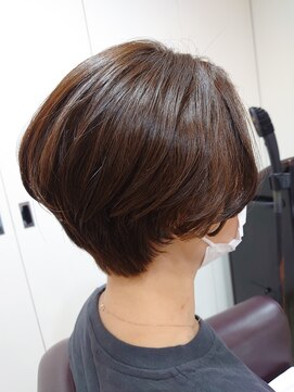 ヘアーガーデン ハニワ(Hair Garden 葉庭) AKIお客様スタイル「ハンサムショート」