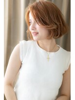 カバーヘア ブリス 大宮西口(COVER HAIR bliss) 透明感美髪ハイライトカラー大人ショートボブZ大宮10代20代30代