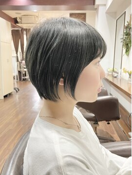 カラープロデュースバイアルバ(color produce byALBA) 誰でも似合うかわいいショートボブ