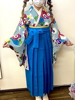 ヘアセットアップス(UP's) 祝♪卒業おめでとうございます(^○^)『袴着付け＋ツインテール』