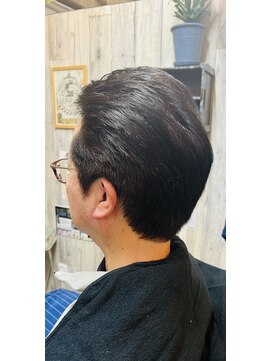 リンク(LiNK) 自然なオールバックスタイル☆カジュアルにも