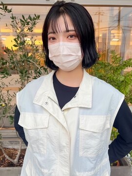 バランス ヘアーアンドアイラッシュ 野田店(balance.) ミニボブ