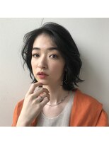 エレン 池袋(ElEn.)&nbsp;暗髪艶ボブ/エレン池袋/小顔カット/髪質改善/似合わせ