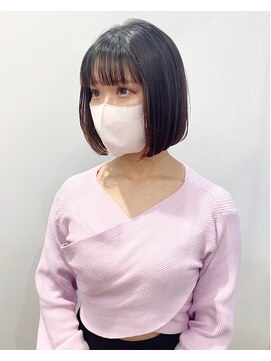 モリオフロムロンドン 松戸店(Morio from London) 【松戸　石山】内巻きワンカールボブナチュラルボブ20代