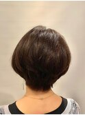 切りっぱなし　レトロボブ♪