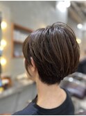 ナチュラル(プラス)ちょっとなオシャレな大人のショートヘアー