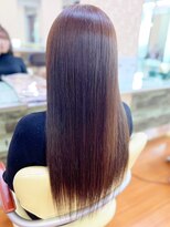 アークスヘアー&nbsp;20代30代40代髪質改善カラーショコラブラウン艶感ストレート