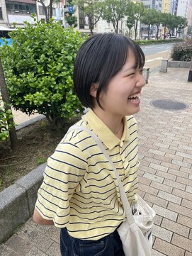 イナズマヘアー(INAZUMA HAIR) ◎収まりが良いシンプルミニボブ◎