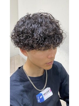 エル(EL by green) 【RYUYA】マッシュ×スパイラル強めプードルパーマ