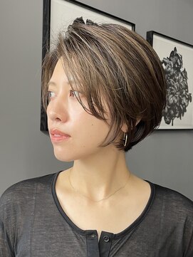 インセプション 銀座(INCEPTION) ショート/レイヤーカット/ウェットヘア/デザインカラー/銀座