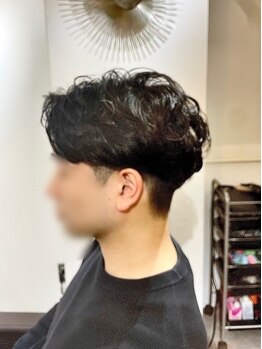 フルールバイリトル 新宿(FLEUR by little)の写真/トレンド×似合わせをバランス良く取り入れた大人のメンズスタイル/セットが簡単◎髪質改善/酸性ストレート