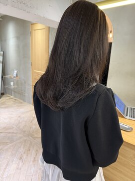 ローレン(LOREN) 透明感髪質改善ベージュダブルカラーミルクティーグレージュ