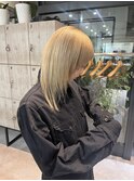 ♪ブロンドベージュ×フェイスレイヤー♪