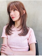 エース (ACE) ACE 横浜　ベージュカラー×レイヤーカット