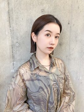 ガーデン 渋谷(GARDEN) イメチェン美髪小顔似合わせカットサイドバングボブカット