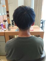 シャンプーボーイ 佐世保駅前店(SHAMPOO BOY)&nbsp;ブルーブラック【ブリーチ/ハイライト/パーマ】