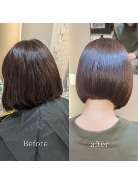 クオレア(CUOREA) 髪質改善トリートメント×美髪カラーナチュラルブラウン