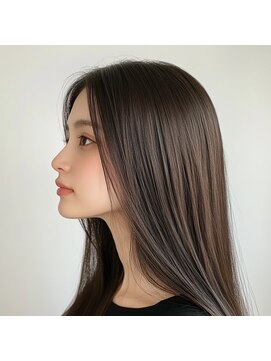 ランデブー 大宮(Rende-Zvous) ホワイトグレージュ/デジタルパーマ/チェリーブラウン/大宮