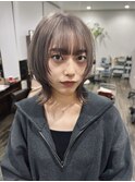 グレージュブリーチハイトーンケアブリーチ
